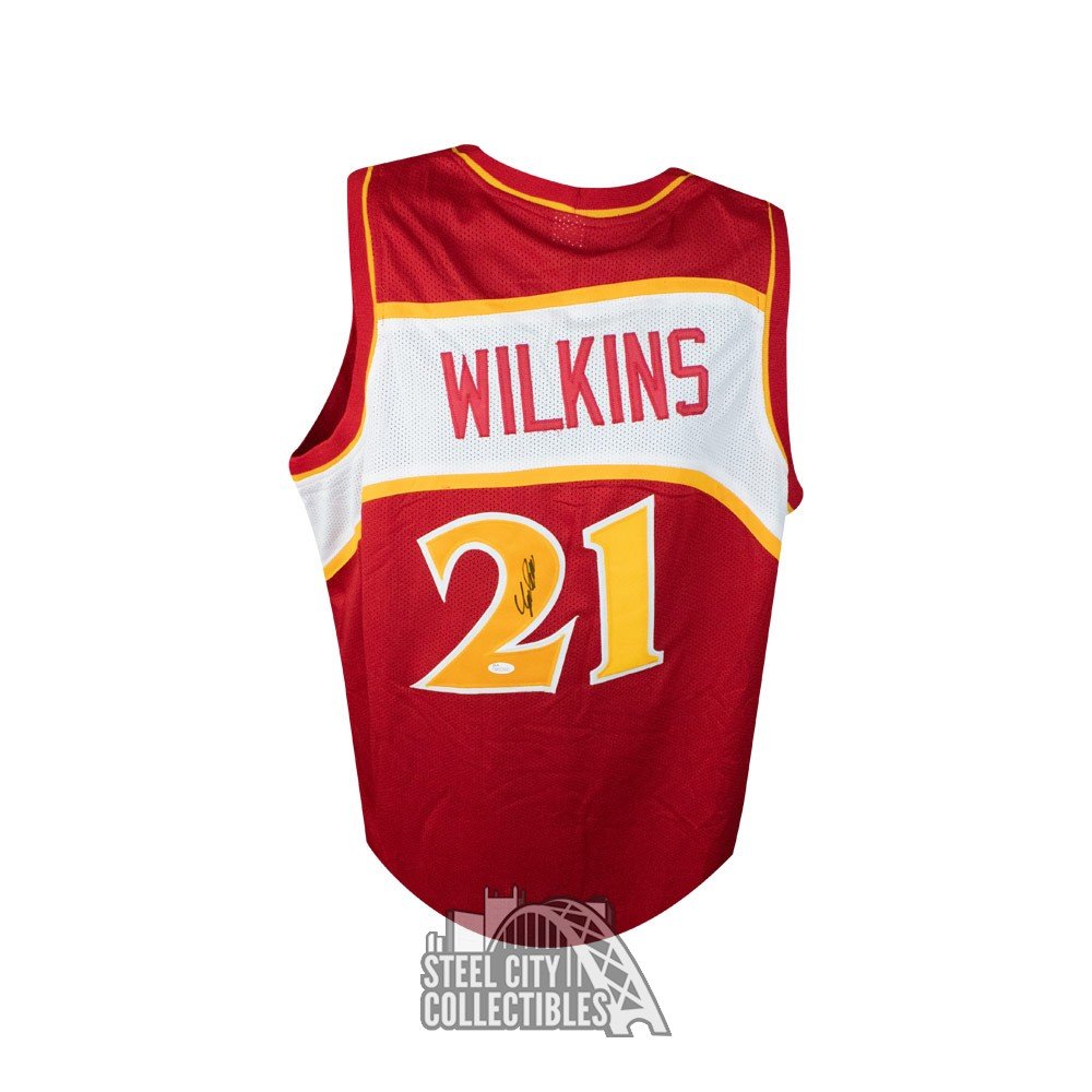 Dominique Wilkins Signed Autographed Atlanta Hawks Jersey TRISTAR COA