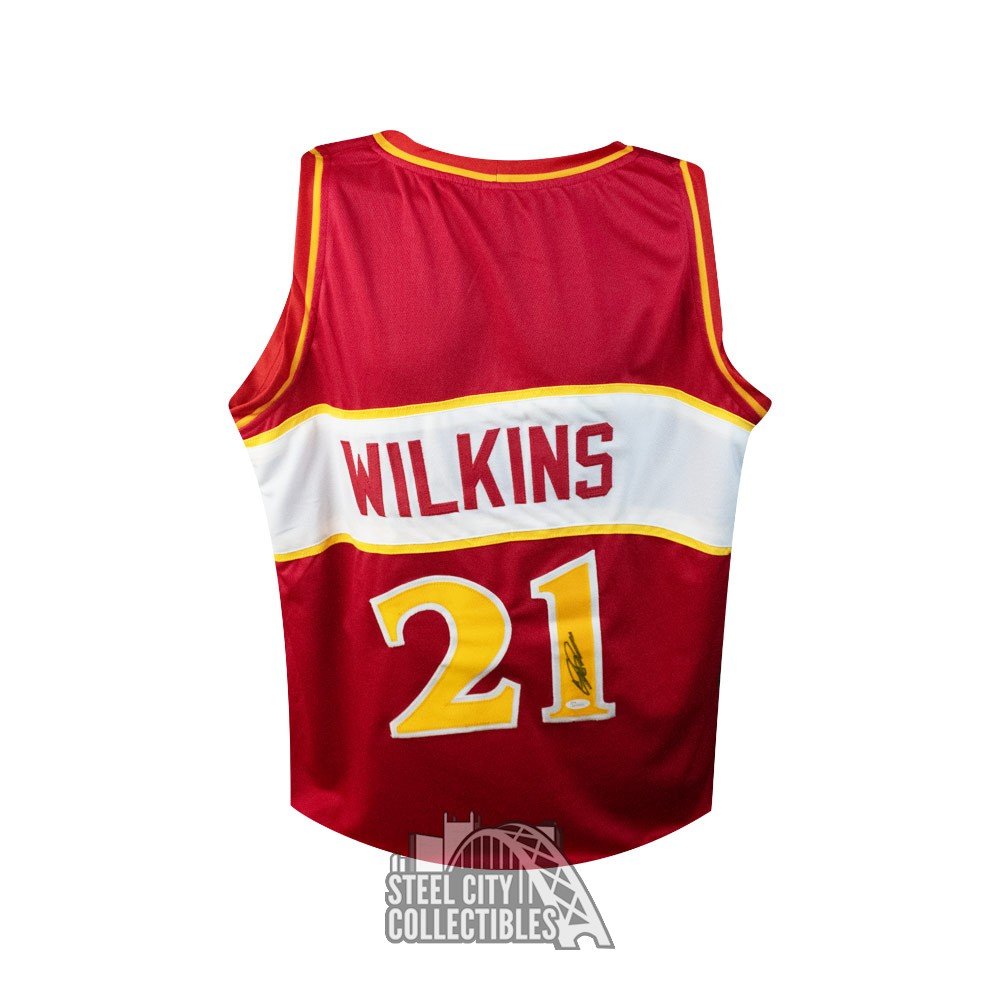 wilkins signed jersey