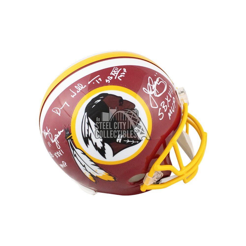 john riggins autographed helmet