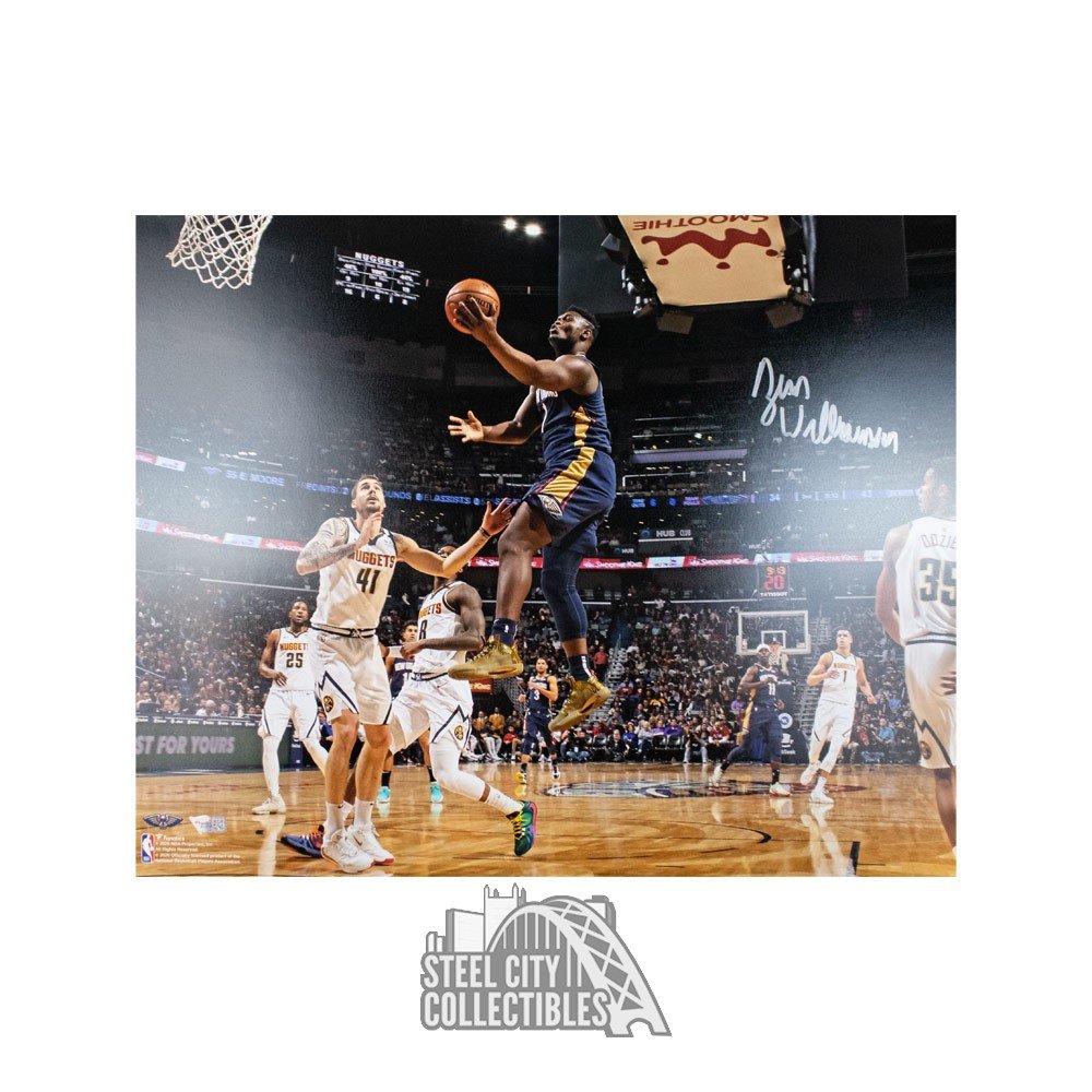 Zion Williamson New Orleans Pelicans Autographed Red Nike Jordan