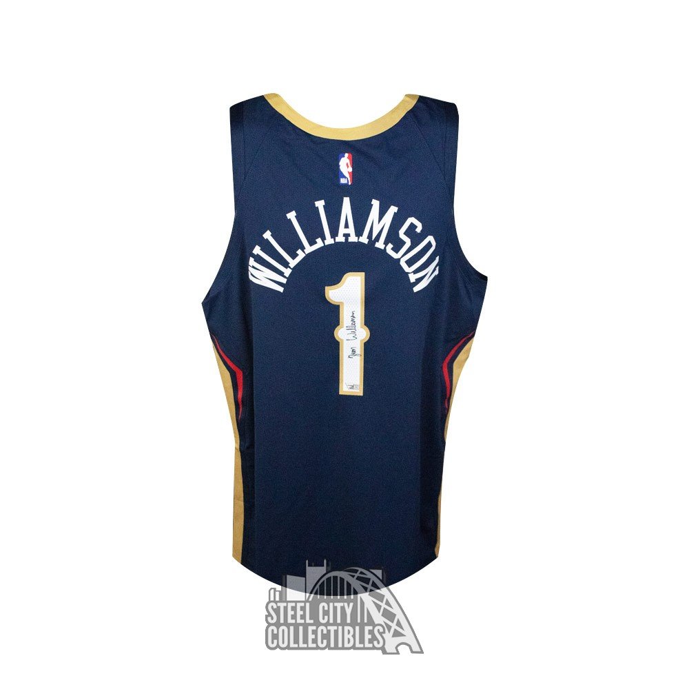 Pelicans Zion Williamson Authentic Signed White Nike Swingman Jersey  Fanatics