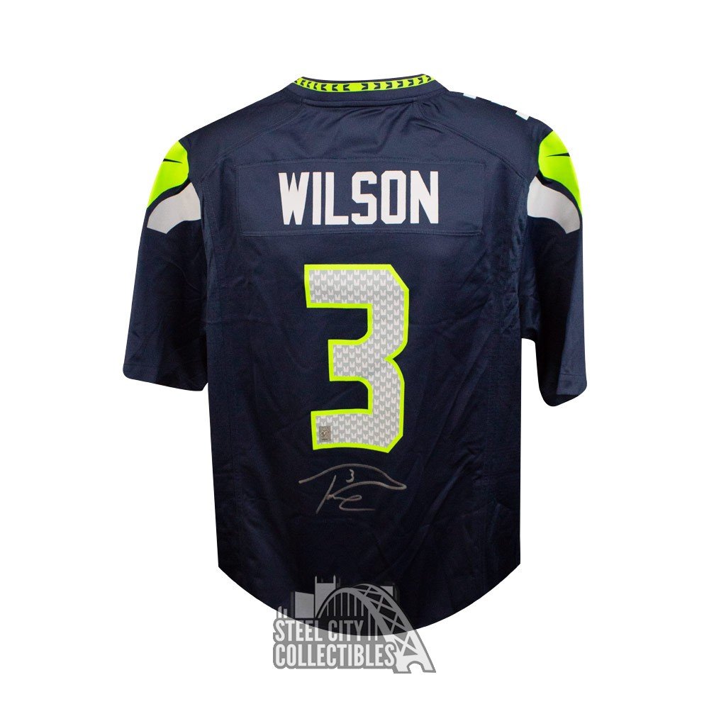 russell wilson autographed jersey