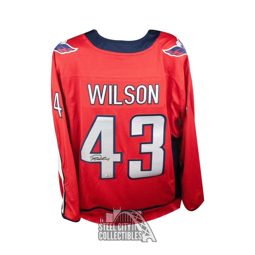 Tom Wilson Autographed Jersey