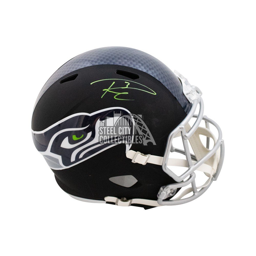 russell wilson signed football