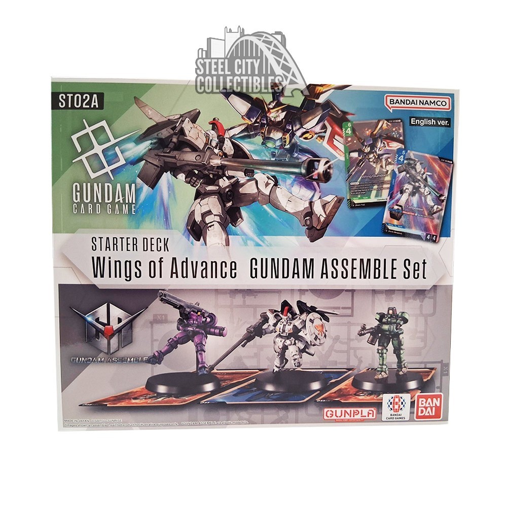 Bandai Gundam Card Game Wings of Advance Assemble Starter 02