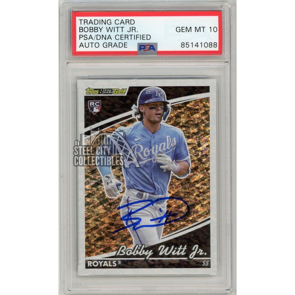 topps bobby witt  jr auto 2022 Topps X Bobby Witt Jr. Crown Collection Checklist, Buy Box