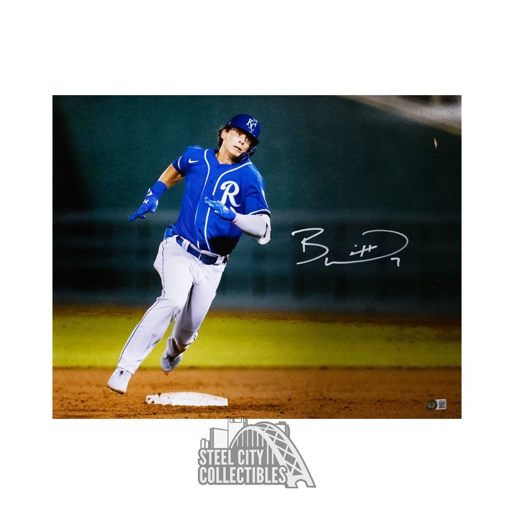 Bobby Witt Jr Autographed Kansas City Royals 16x20 Photo - BAS