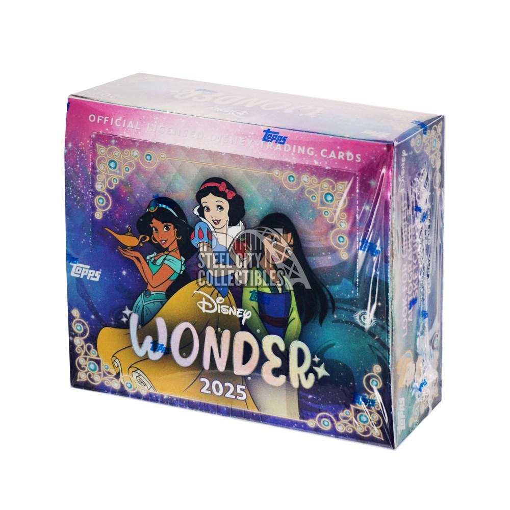 topps シンデレラ　ディズニー　ワンダー　2025 2025 Topps Disney Wonder Value Box PRESALE 1 Diamante Parallel Per