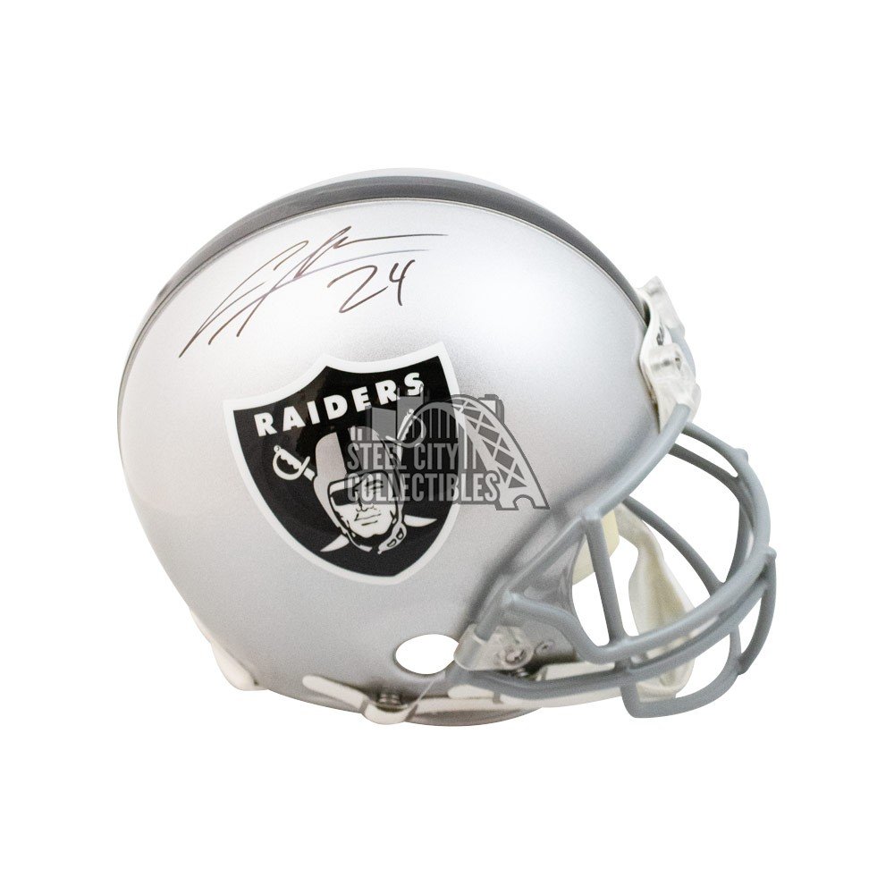 Charles Woodson Autographed Raiders Authentic Full-Size Football Helmet -  Fanatics