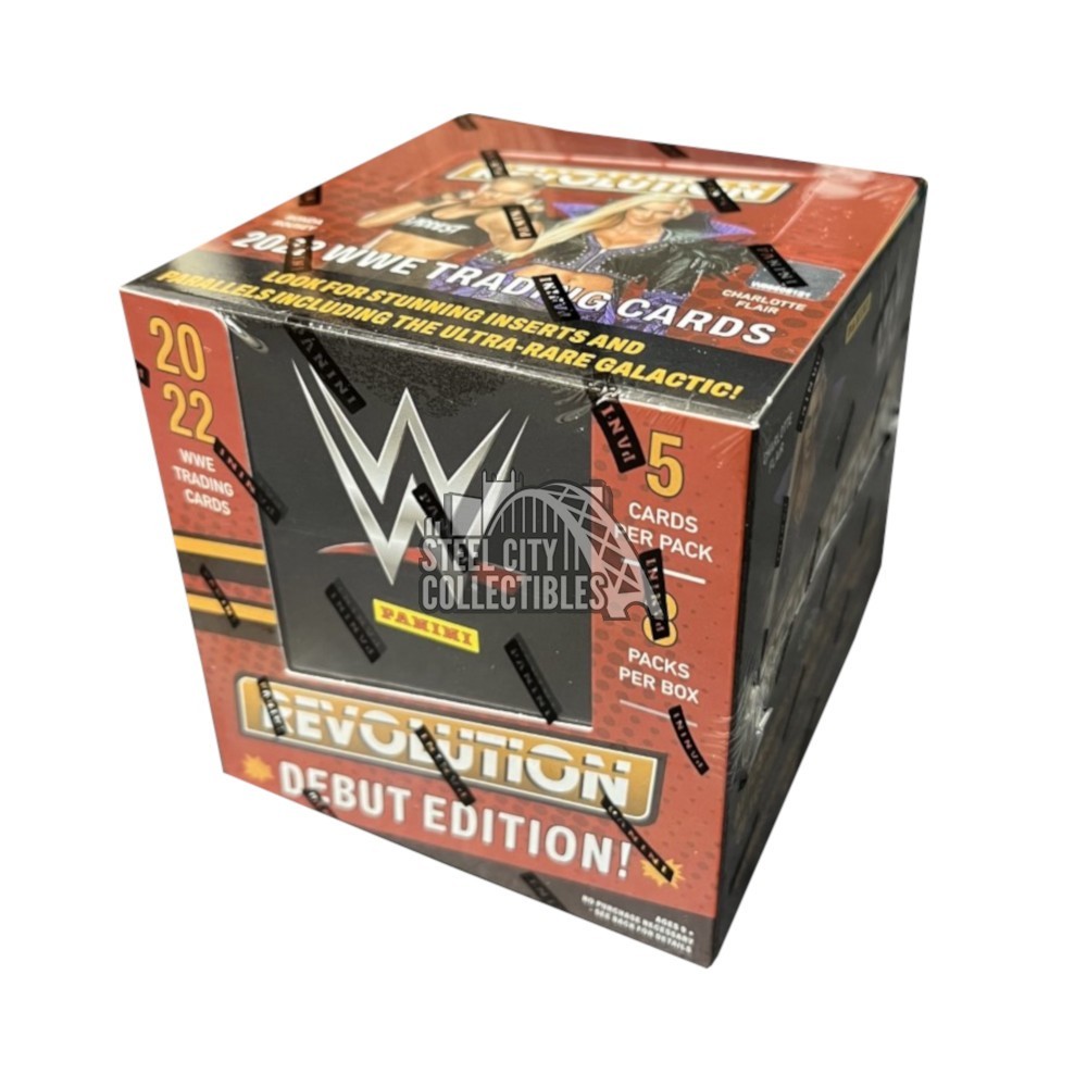 2022 Panini Revolution WWE Wrestling Hobby Box Steel City Collectibles