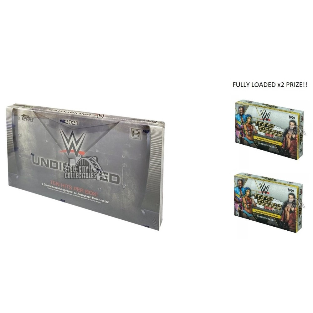 2021 Topps WWE Undisputed Wrestling Hobby Box Random Pack Group Break