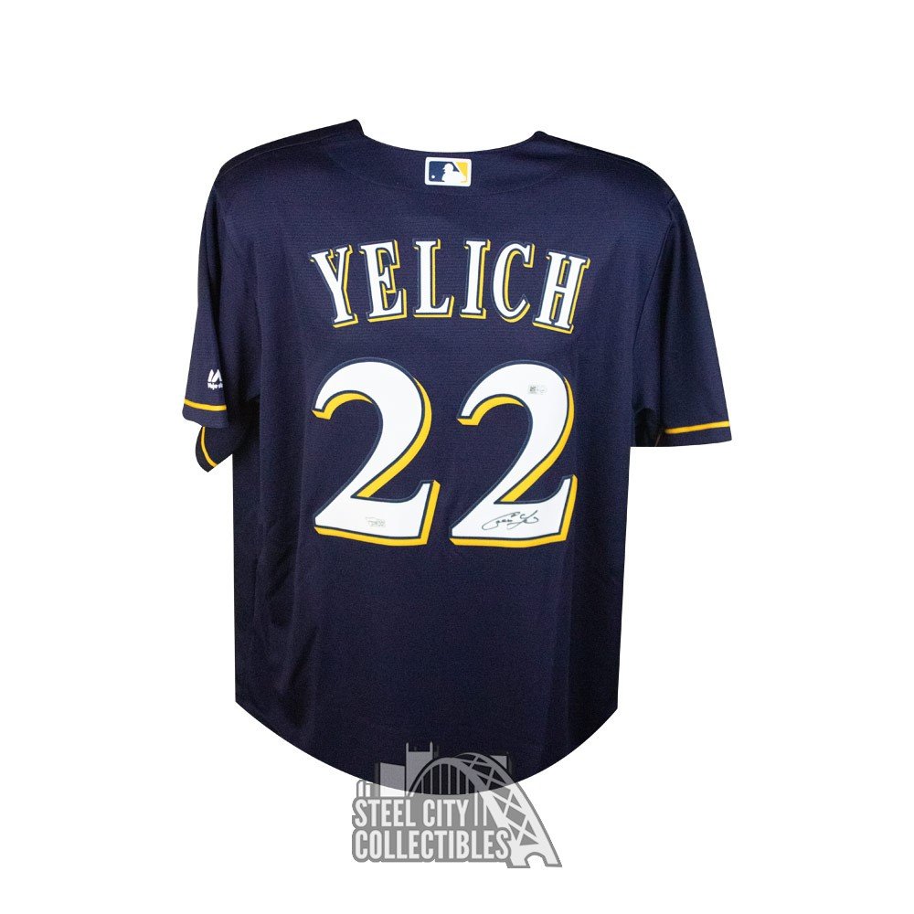 Christian Yelich Autographed Milwaukee 