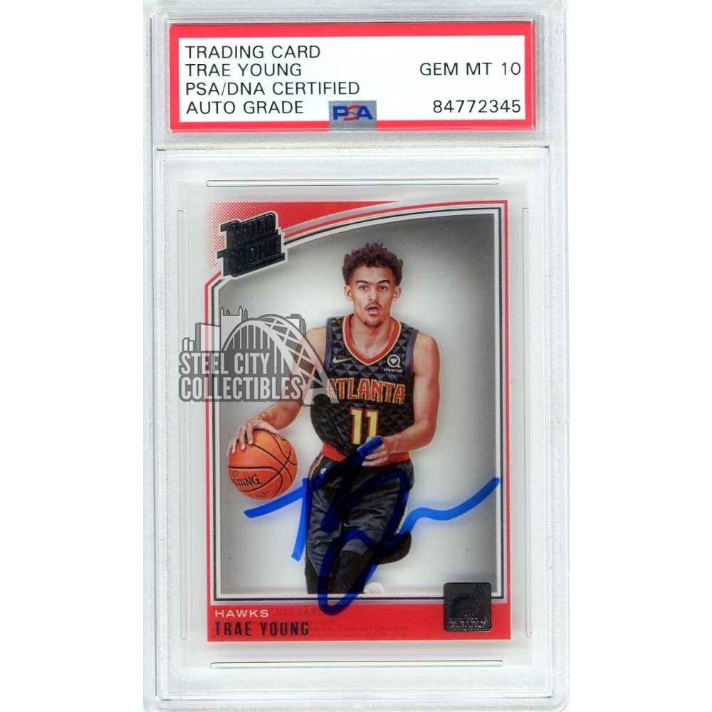 trae young panini one and one トレイ・ヤング Trae Young RC Auto