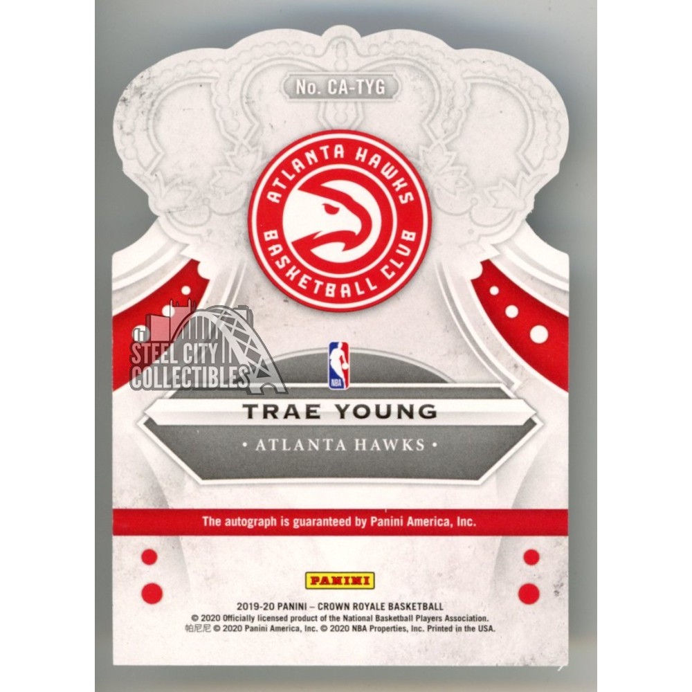 Trae Young Hawks Signed 