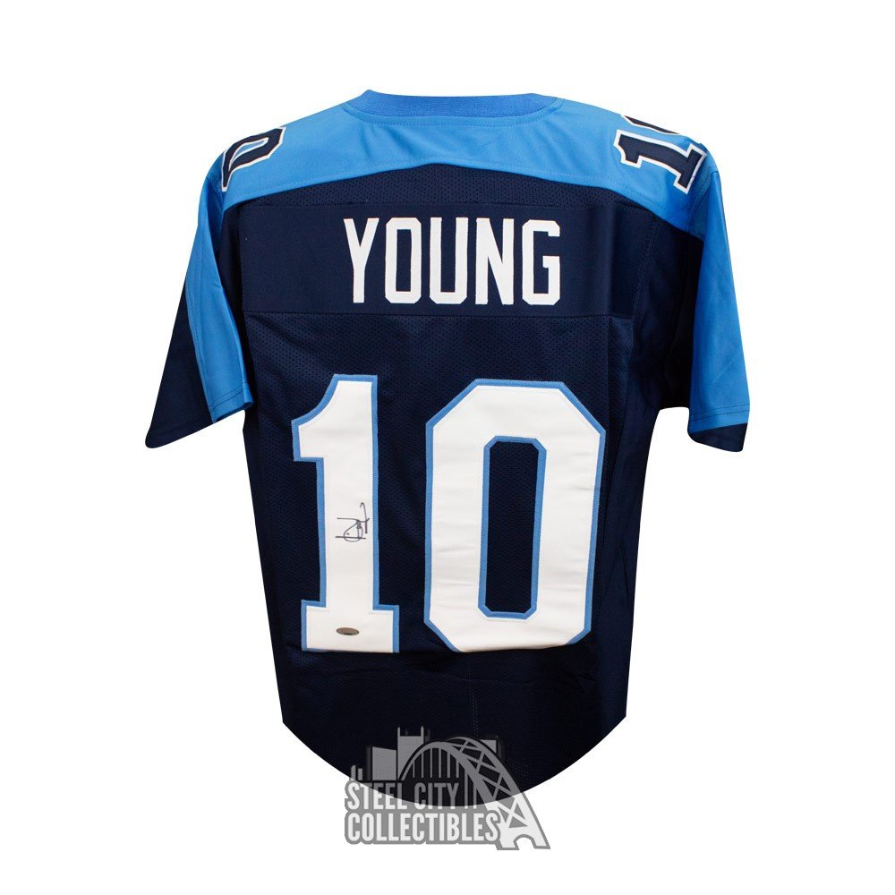 vince young signed jersey