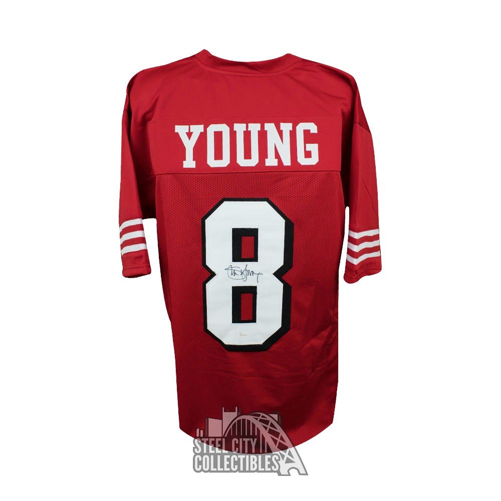 steve young signed jersey