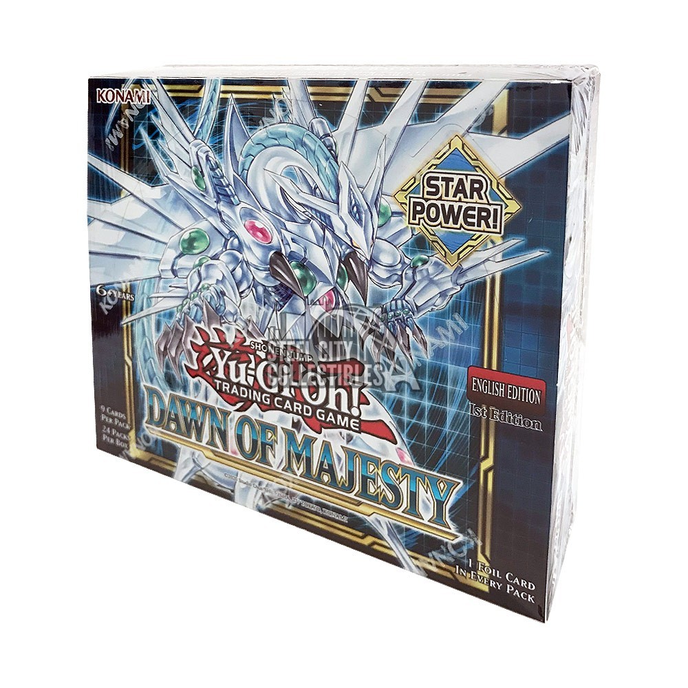 yugioh dawn of majesty 1st edition booster box Yu-Gi-Oh! TCG (24 Packs) : Toys & Games Yugioh Tcg Dawn of Majesty