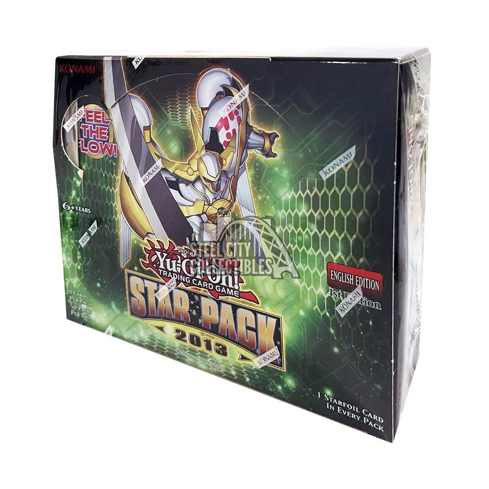 YuGiOh! Star Pack 2013 1st Edition Booster Box Steel City Collectibles