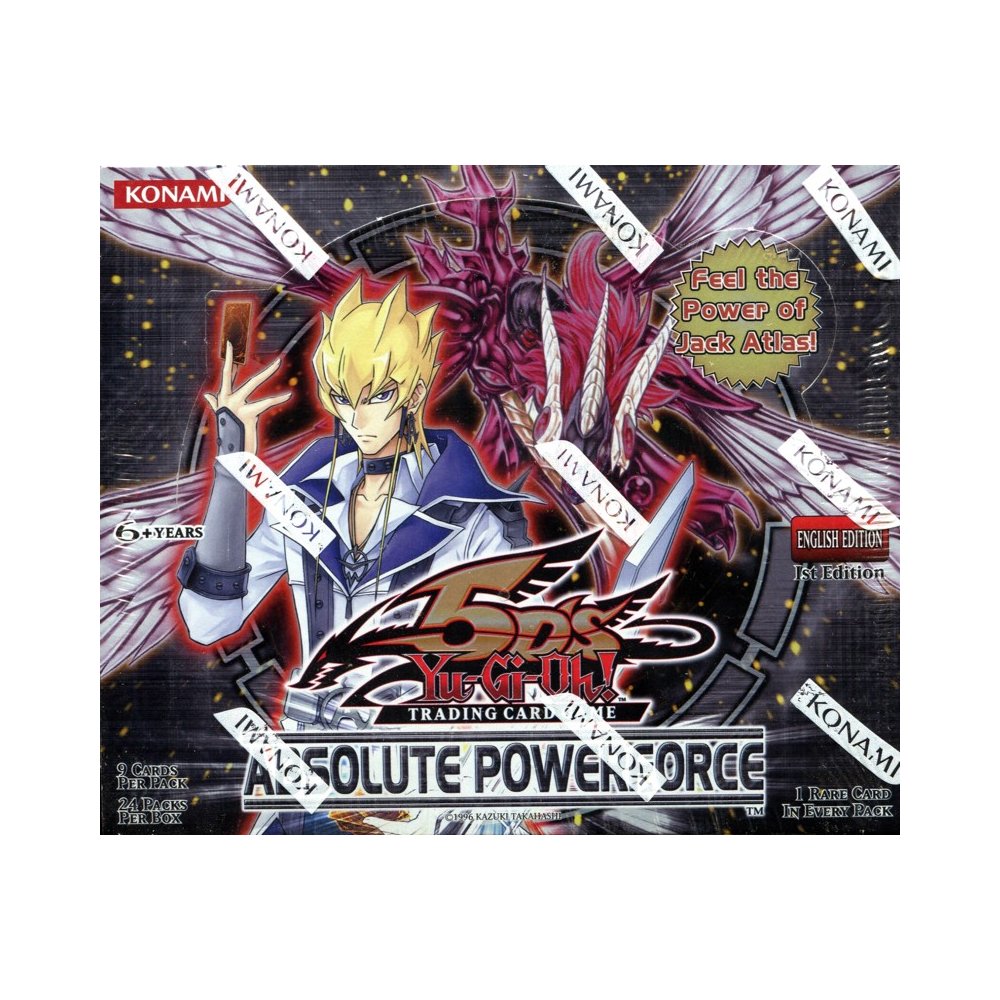 Konami Yu-Gi-Oh Absolute Powerforce 1st Edition Booster Box