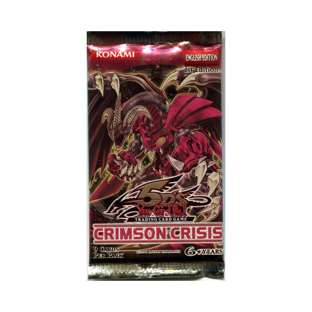 Konami Yu-Gi-Oh Crimson Crisis Booster 1st Edition 4 Pack Lot | Steel City  Collectibles