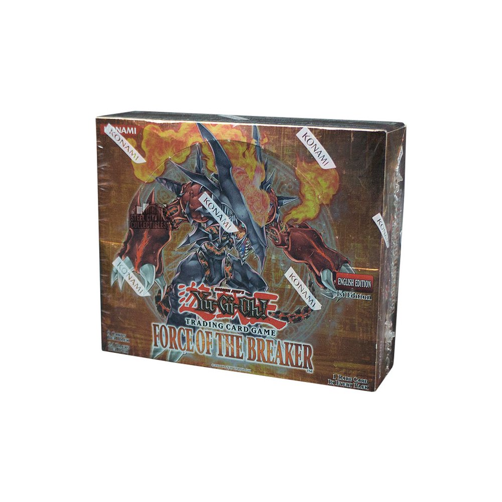 Konami Yu-Gi-Oh Force of the Breaker 1st Edition Booster Box