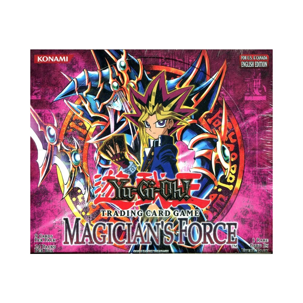 Upper Deck Yu Gi Oh Magicians Force Unlimited Edition Booster Box Steel City Collectibles 