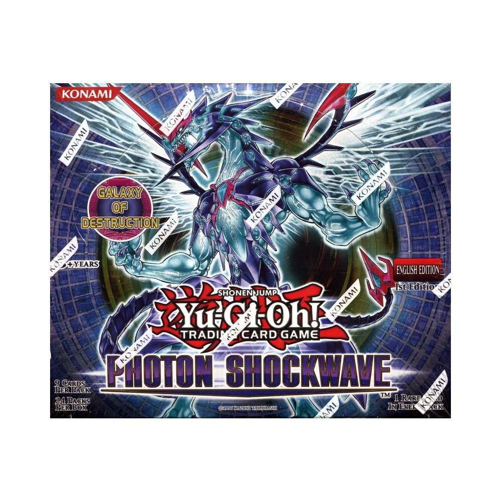 遊戯王 - フォトン・ショックウェーブ　未開封BOX  Yu-Gi-Oh! 日本版】遊戯王ゼアル OCG フォトン・ショックウェーブ BOX