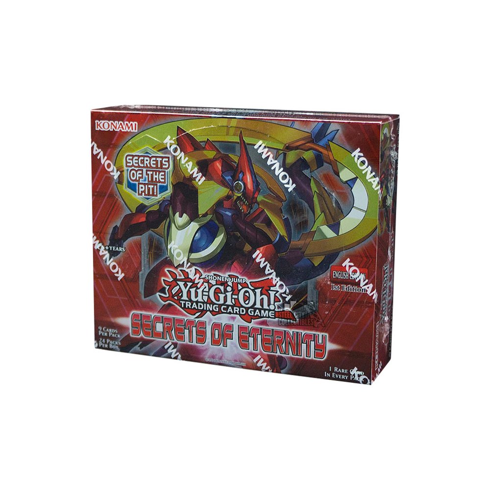 Konami Yu-Gi-Oh Secrets of Eternity 1st Edition Booster 12-Box Case | Steel  City Collectibles