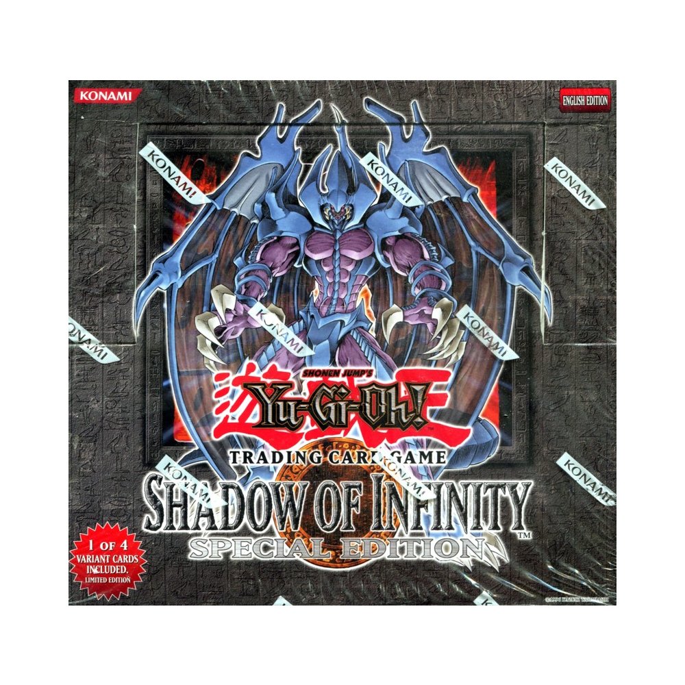 遊戯王　SHADOW OF INFINITY 未開封 BOX Yugioh 1st Edition Shadow of Infinity Booster Box Sealed 24