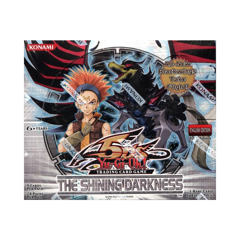 TSD Booster Pack FACTORY SEALED X3 1st Edition The Shining Darkness Yu-Gi-Oh 