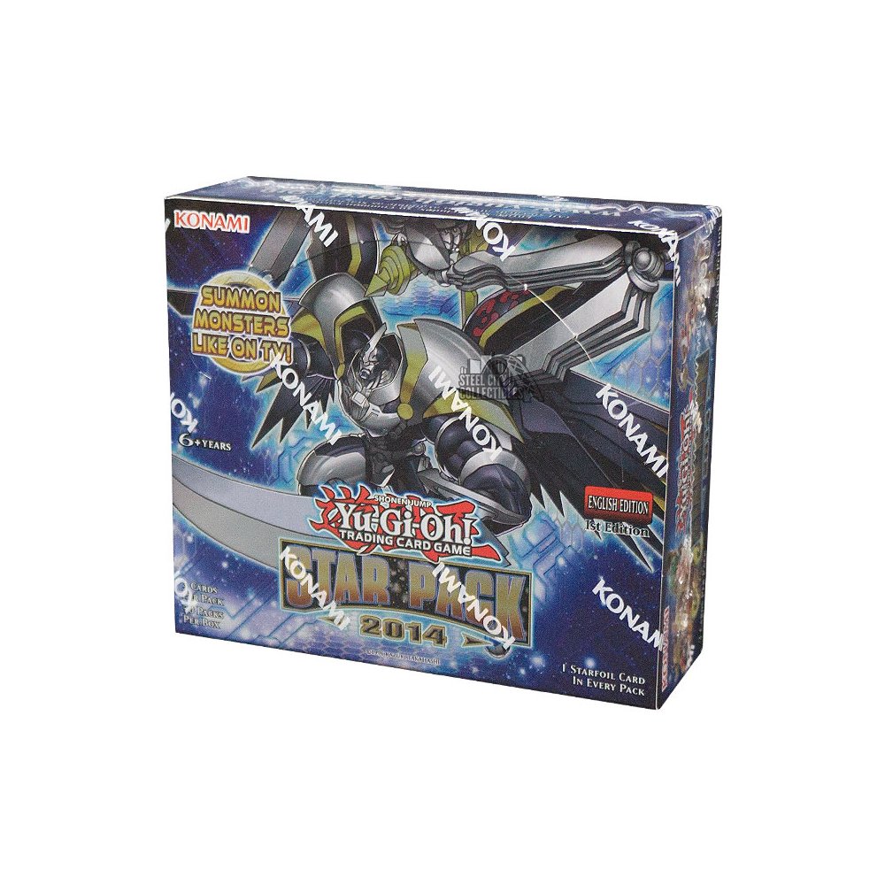 2014 Konami Yu-Gi-Oh Star Pack 2 - 1st Edition Booster 12-Box Case | Steel  City Collectibles