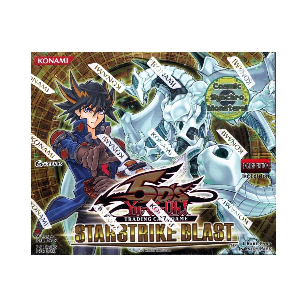 Konami Yu Gi Oh Starstrike Blast 1st Edition Booster Box Steel City 