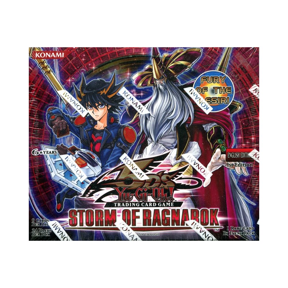 Konami Yu-Gi-Oh Storm of Ragnorak 1st Edition Booster Box | Steel