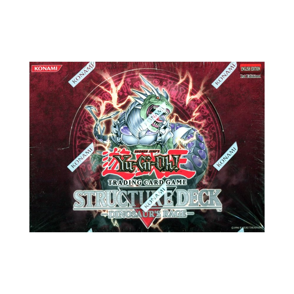 Upper Deck Yu-Gi-Oh Dinosaur's Rage Structure Deck 1st Edition Box | Steel  City Collectibles