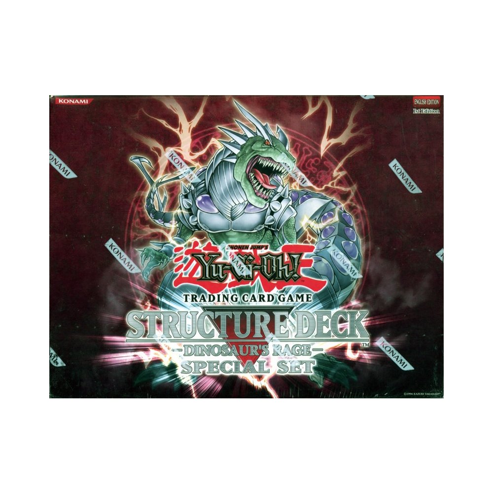 Upper Deck Yu-Gi-Oh Dinosaur's Rage Structure Deck 1st Edition Special Set  Box | Steel City Collectibles