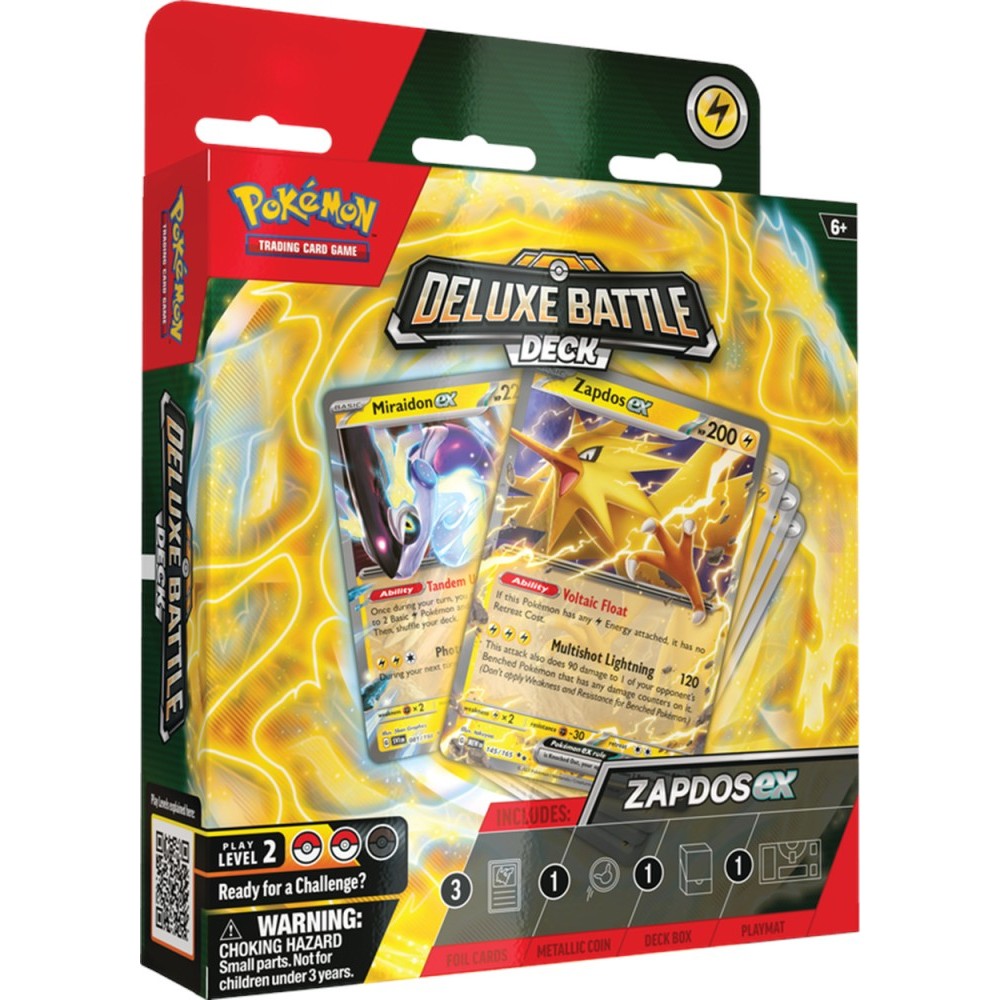 Pokemon Ninetales & Zapdos ex Deluxe Battle Deck Pair | Steel City