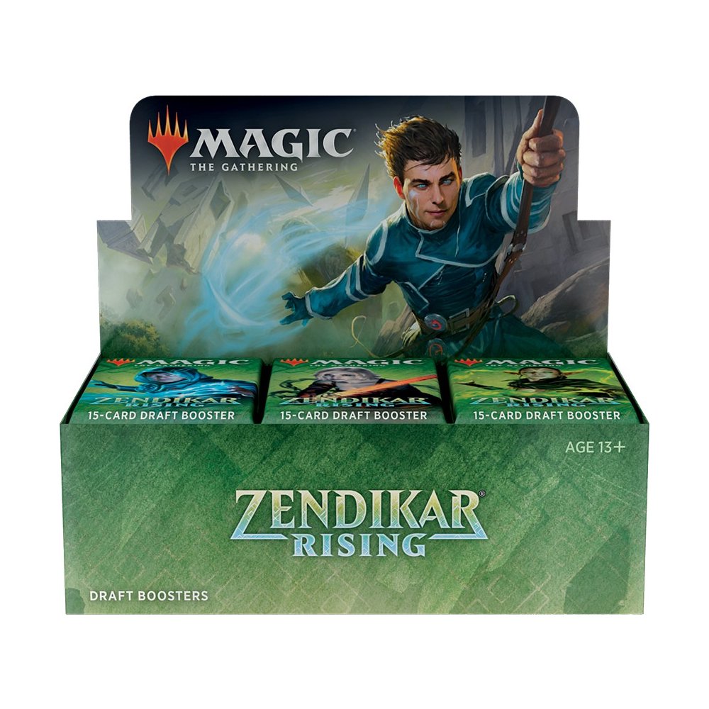 Magic the Gathering Zendikar Rising Draft Booster Box Steel City