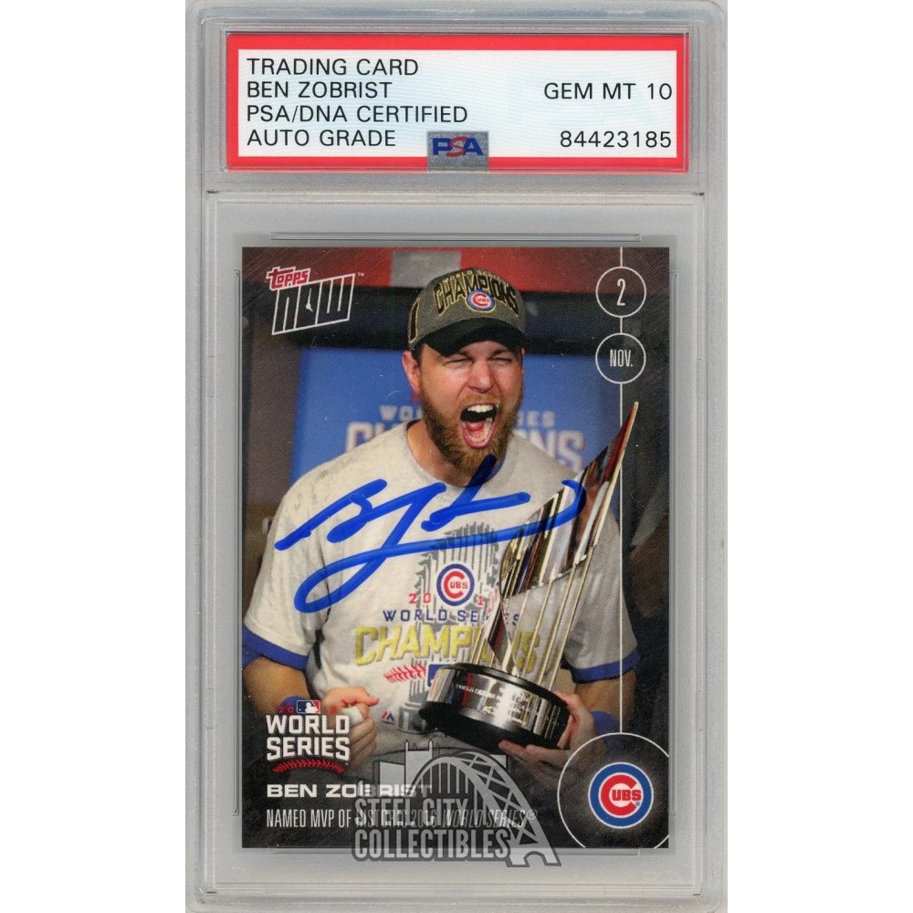 ben zobrist signed jersey
