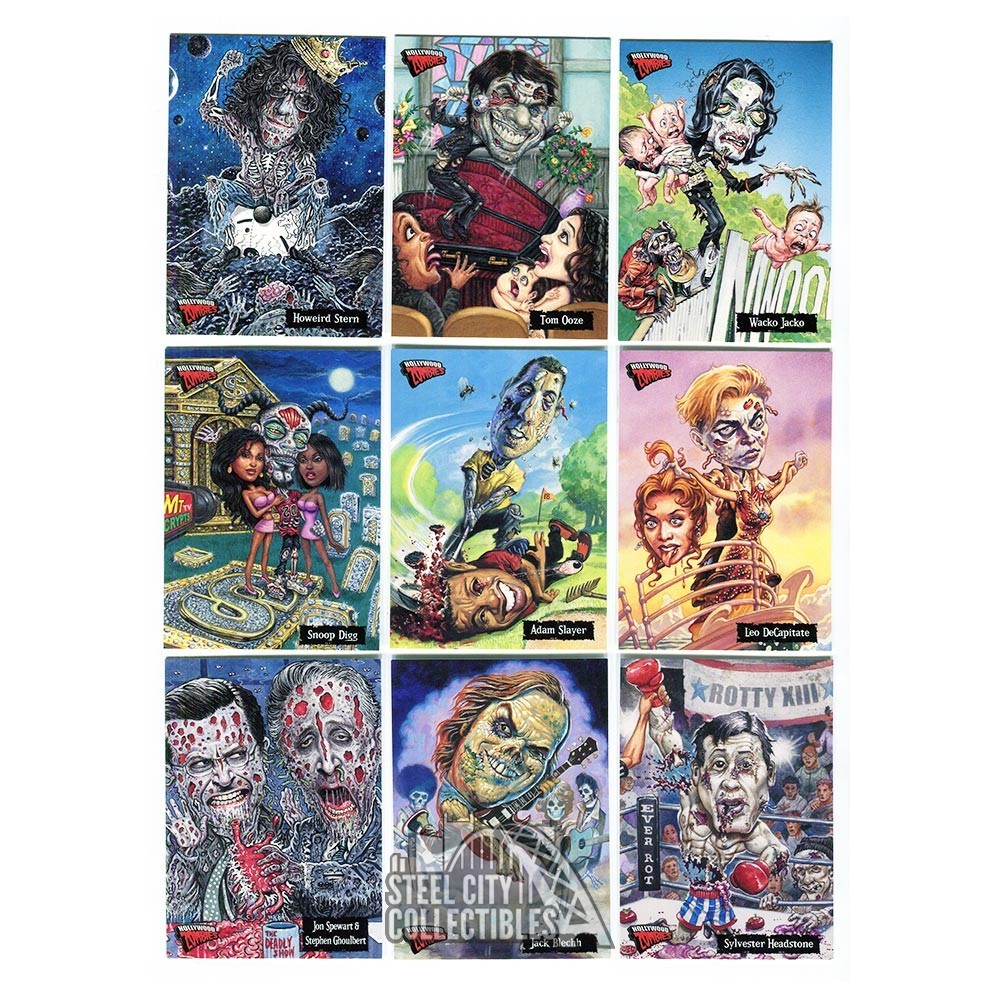 2007 Topps Hollywood Zombies 98-Card Lot (4 Foils, 3 Mug