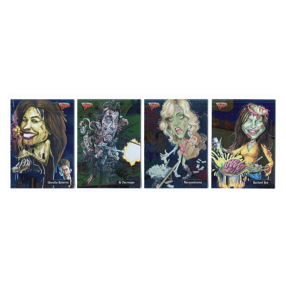 2007 Topps Hollywood Zombies 98-Card Lot (4 Foils, 3 Mug Shots, 2