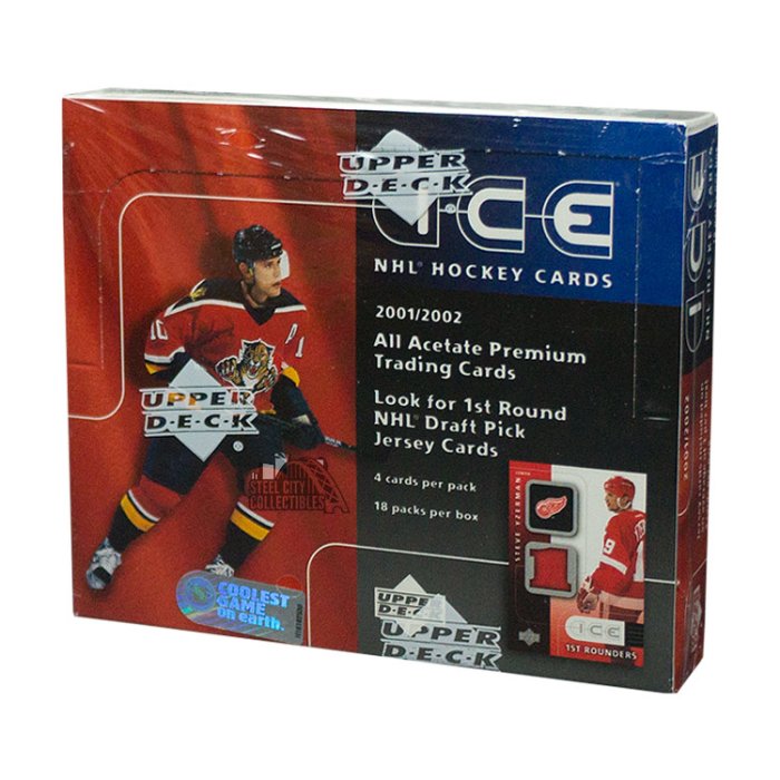 200102 Upper Deck Ice Hockey Hobby Box Steel City Collectibles