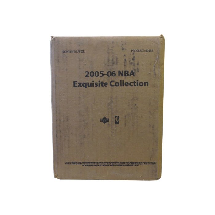 200506 Upper Deck Exquisite Collection Basketball Hobby 3Box Case Steel City Collectibles