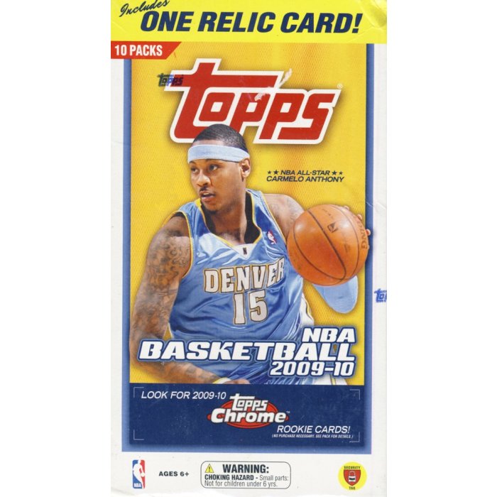 200910 Topps Basketball 10Pack Blaster Box Steel City Collectibles