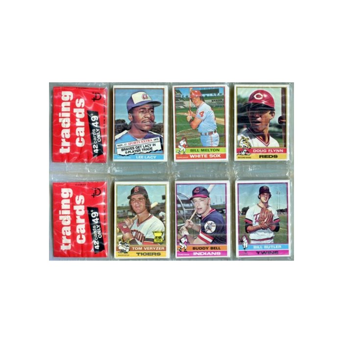 ベースボールコレクション ！ 1976 Topps Baseball Rack Pack 13ct-Lot | Steel City Collectibles