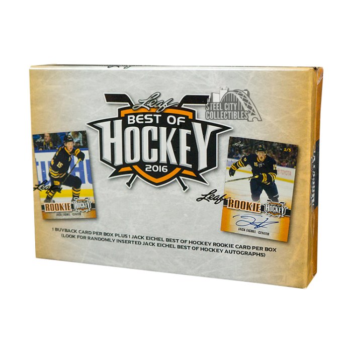 201516 Leaf Best of Hockey Hobby Box Steel City Collectibles