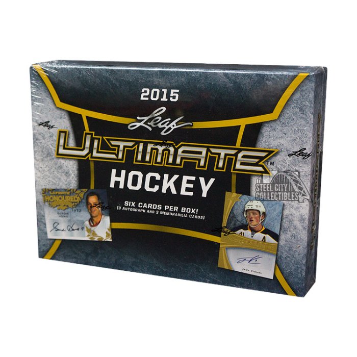 201516 Leaf Ultimate Hockey Hobby Box Steel City Collectibles
