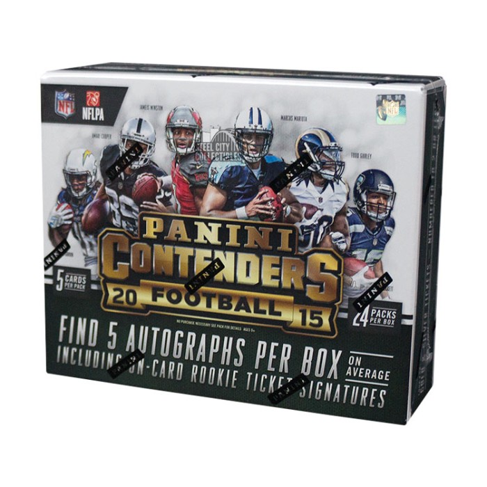 2015 Panini Contenders Football MASSIVE Jumbo Fat Pack Sealed Box