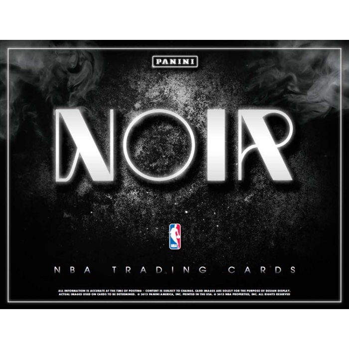2014-15 Panini Noir Basketball Hobby Box | Steel City Collectibles