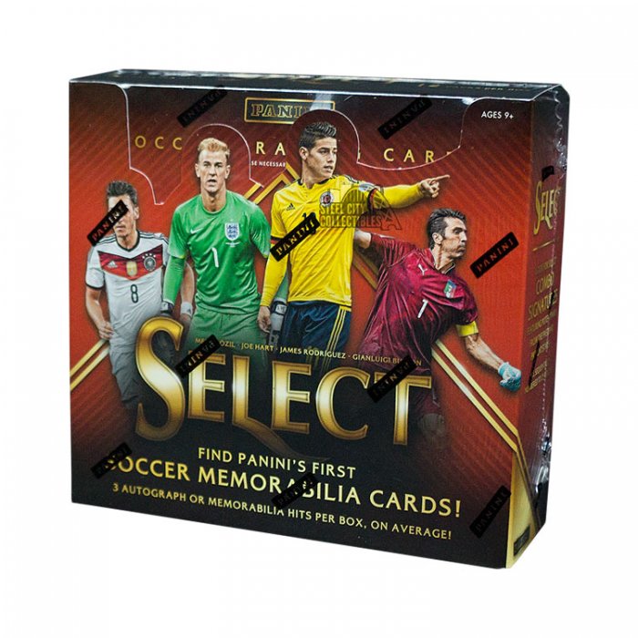 2015 Panini Select Soccer Hobby Box | Steel City Collectibles