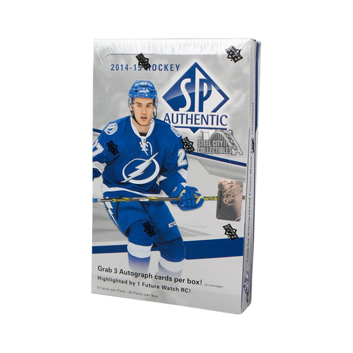 DAN & DAVE バラエティBOX 直筆サイン入り 新品・未開封、レアデック 2014-15 Upper Deck SP Authentic Hobby Hockey Box | Steel City